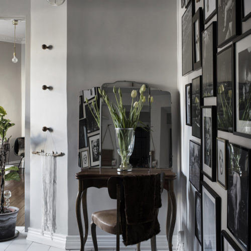En helt magisk lägenhet i Paris-bohemisk stil