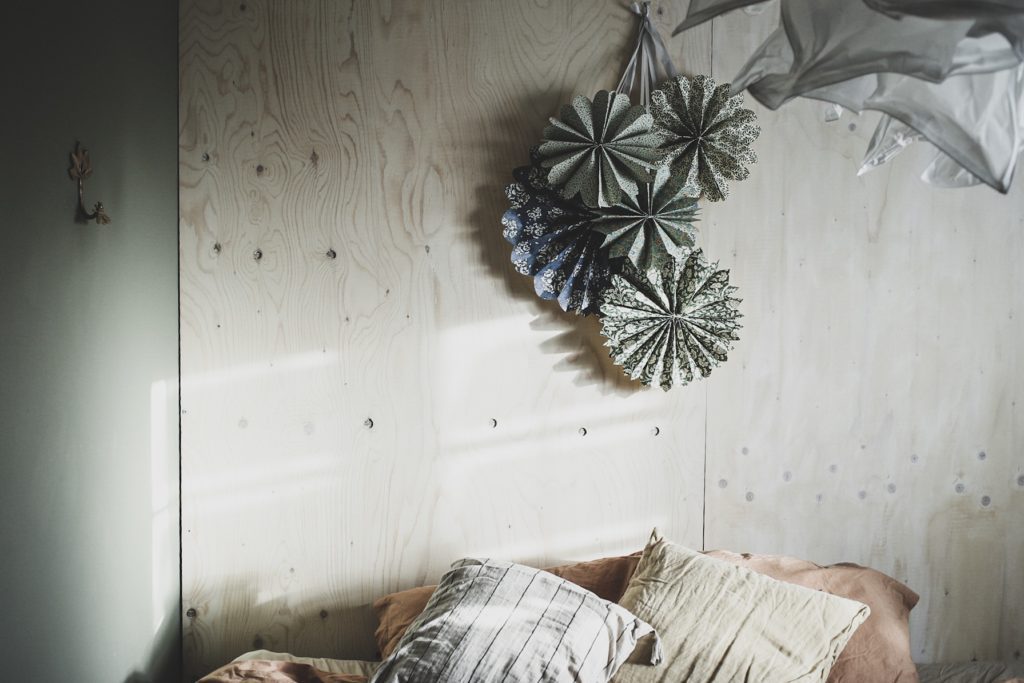 lovely life jul diy julstjarnor tapet