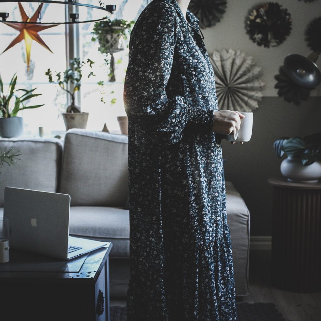 lovely life blommig klänning