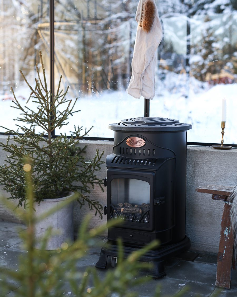 IMG 7857 Ny gasolkamin i mitt växthus!