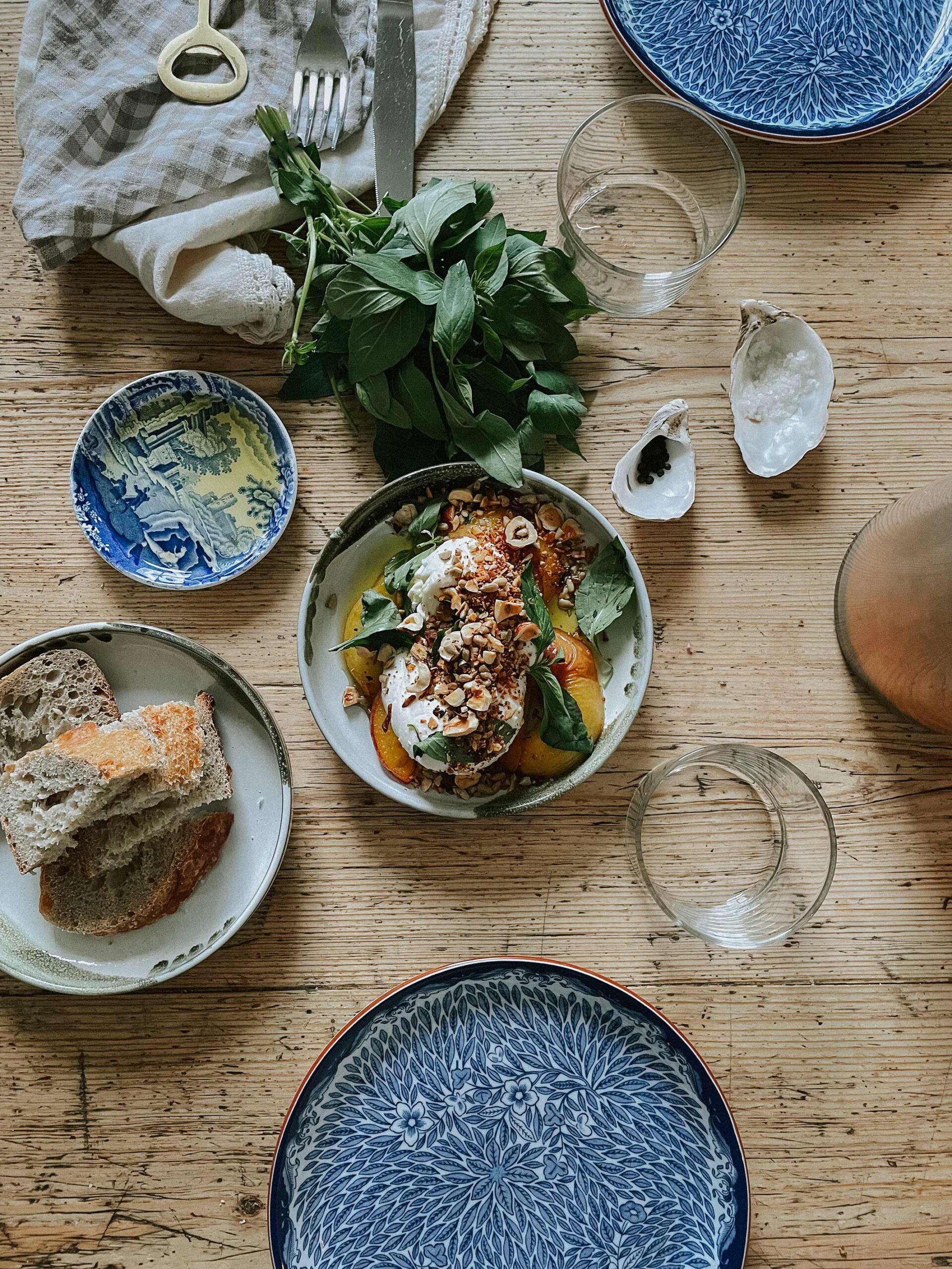 IMG 9285 scaled September, grilled peaches & burrata