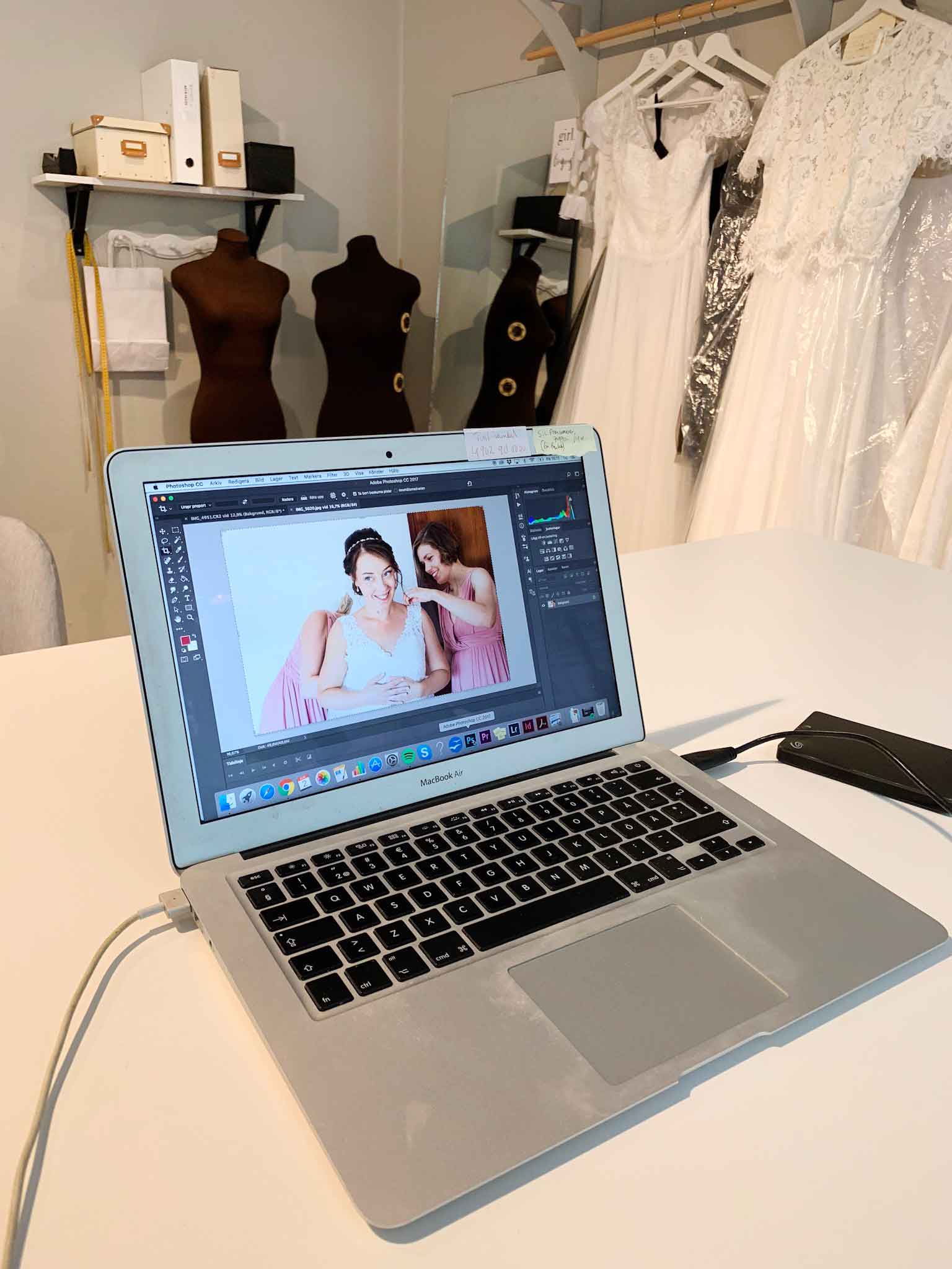 bröllopsfotograf Redigering + Fredagskänsla