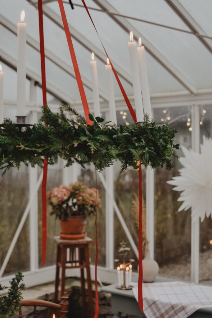 Lovely Life 420 christmas greenhouse wreath Lovely Life