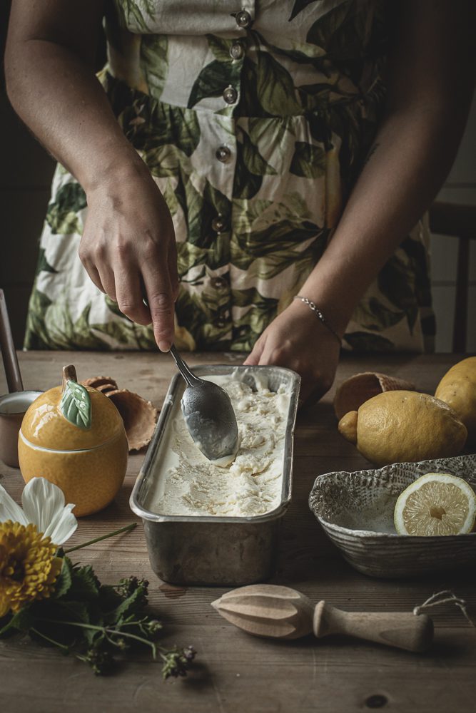 citronglass LL 05 Recept på Citronglass med salt kolasås