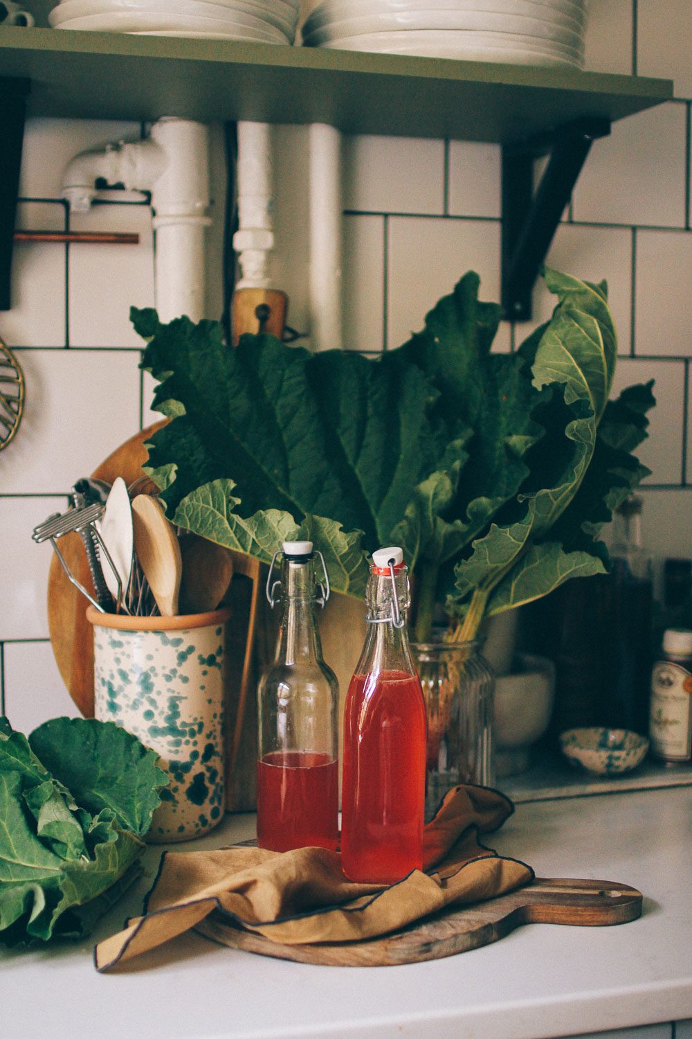 rabarbersaft recept lovely life volang Recept på världens godaste rabarbersaft