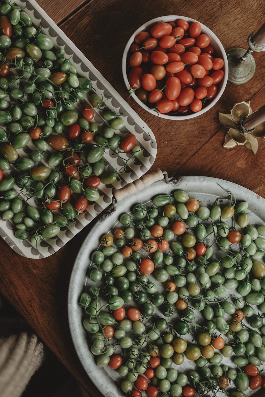 sista tomaterna host garden linnea ahlsten lundgren Höststäd i trädgården, tomater och svartöga