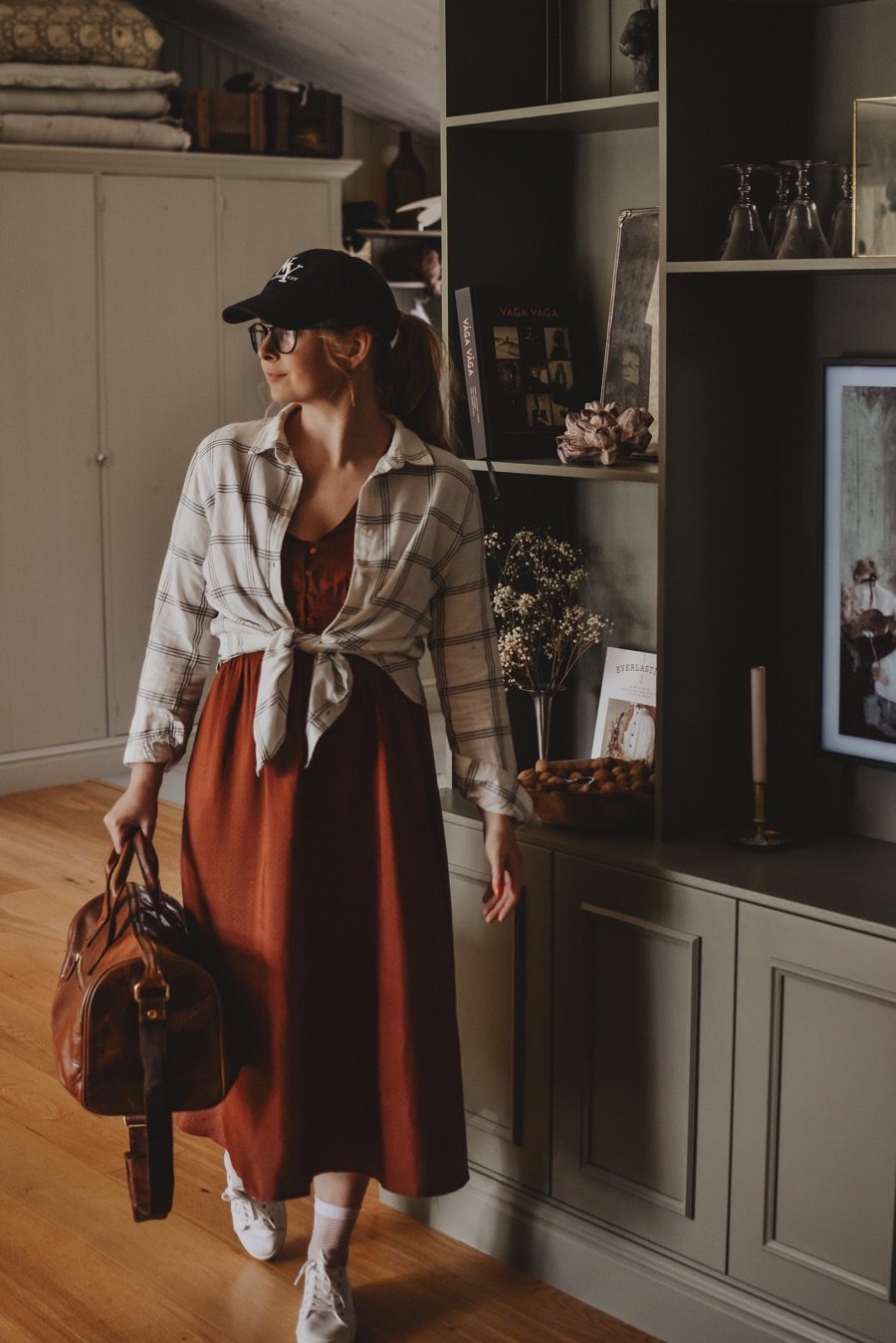 vintagedress outfit9 En klänning från second hand ~ 7 looks