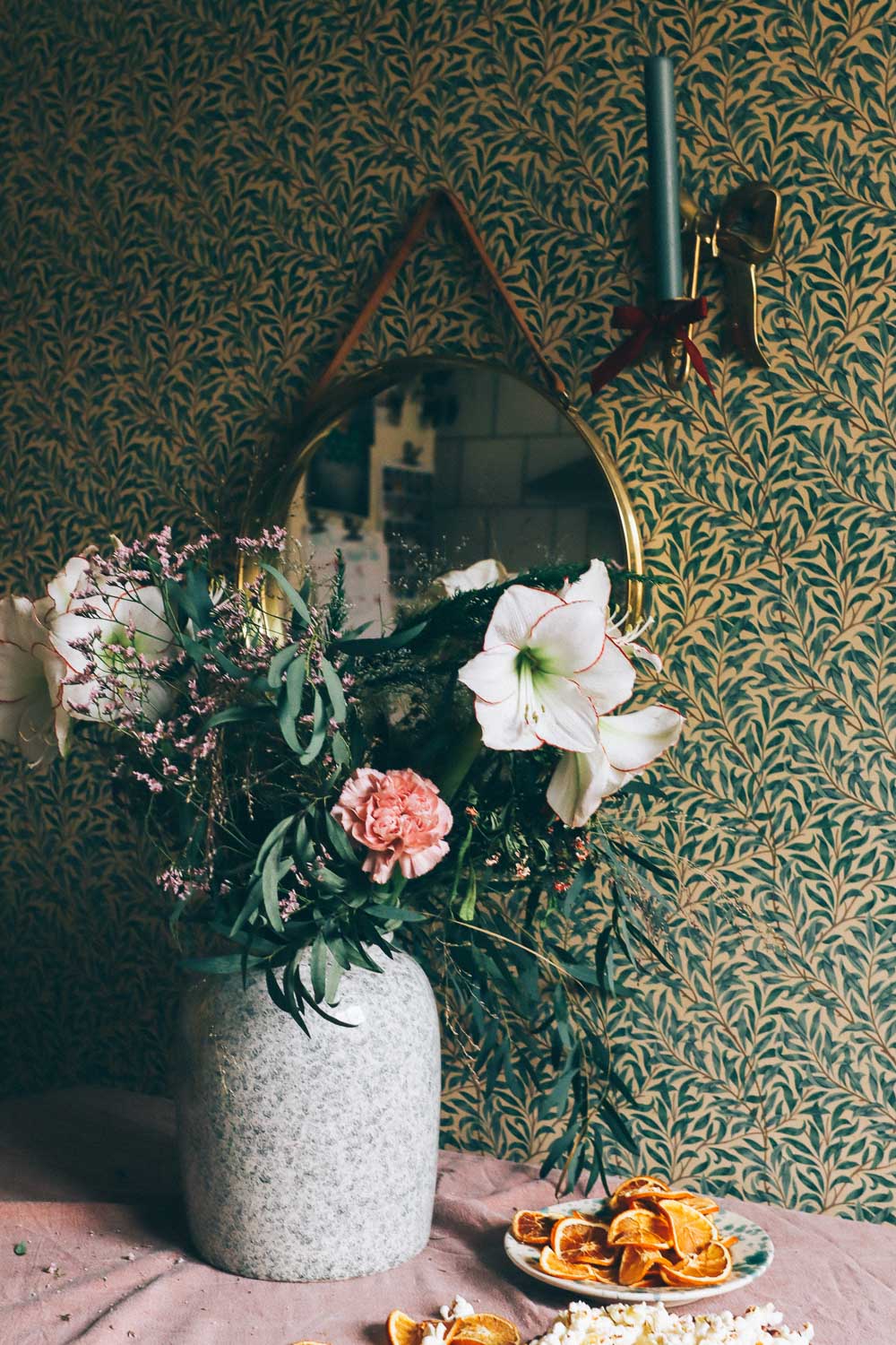 volanlinda kok lovely life blogg 2 Advent med apelsingirlang, amaryllis och väldigt lite tålamod